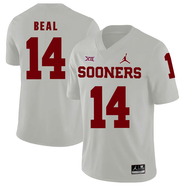 Oklahoma Sooners 14 Emmanuel Beal White College Football Jersey Dzhi,We sell and wholesale Oklahoma Sooners 14 Emmanuel Beal White College Football Jersey Dzhi on line form chian!